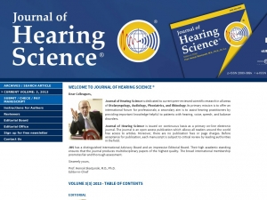 Otolaryngology journal - all for hearing science